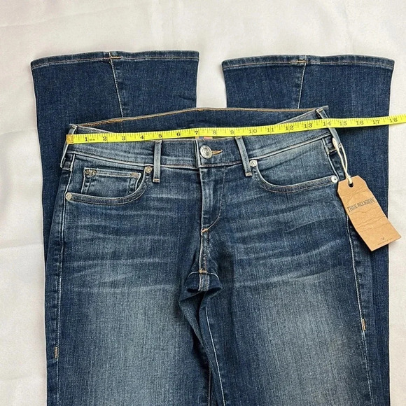 NWT‎ True Religion Joey Flare Flaps Jean Size 27 - Picture 9 of 16